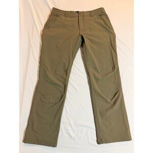 Kuhl Deceptr Pants Mens 38x31 Olive Green Hiking Travel Stretch Tapered Pockets